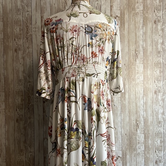 Floral Maxi Dress - White - Picture 7 of 11